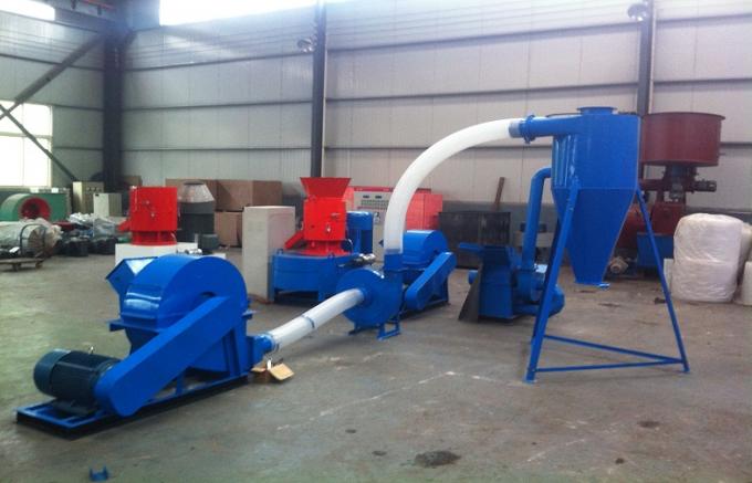Wide Used Biomass Crusher Large Capacity Diesel Engine For Chips Branches Blocks